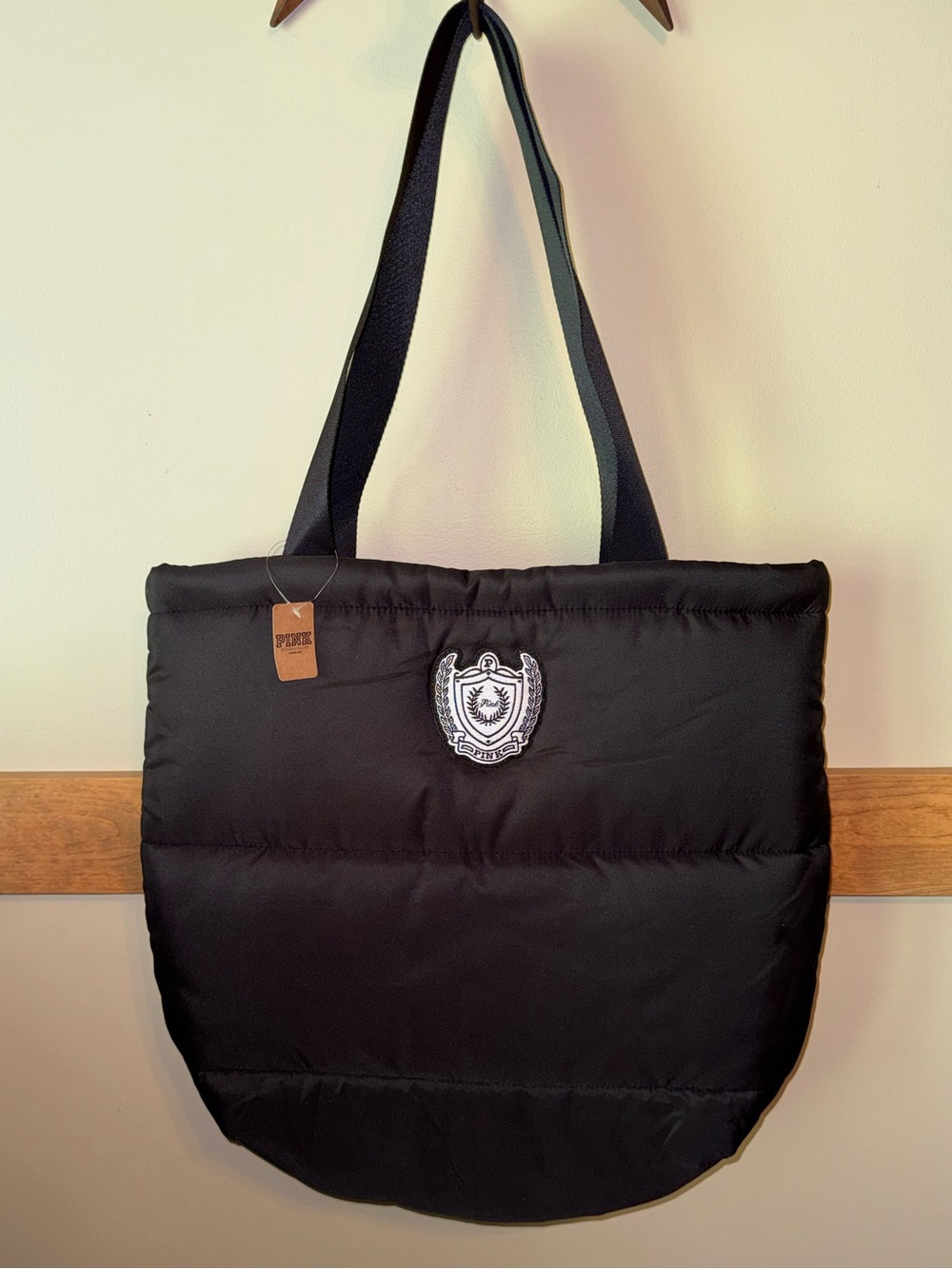 Victoria Secret Pink Puff Tote